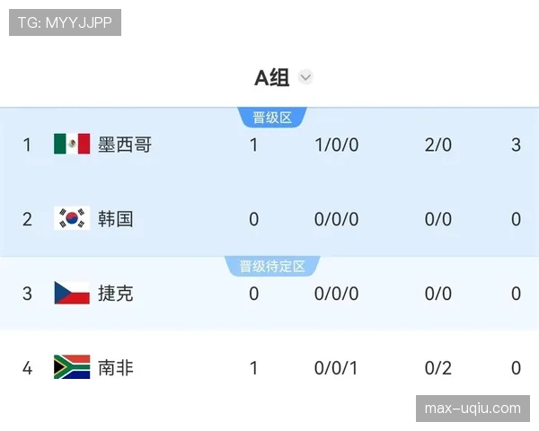 世界杯A组墨西哥南非比赛结果预测